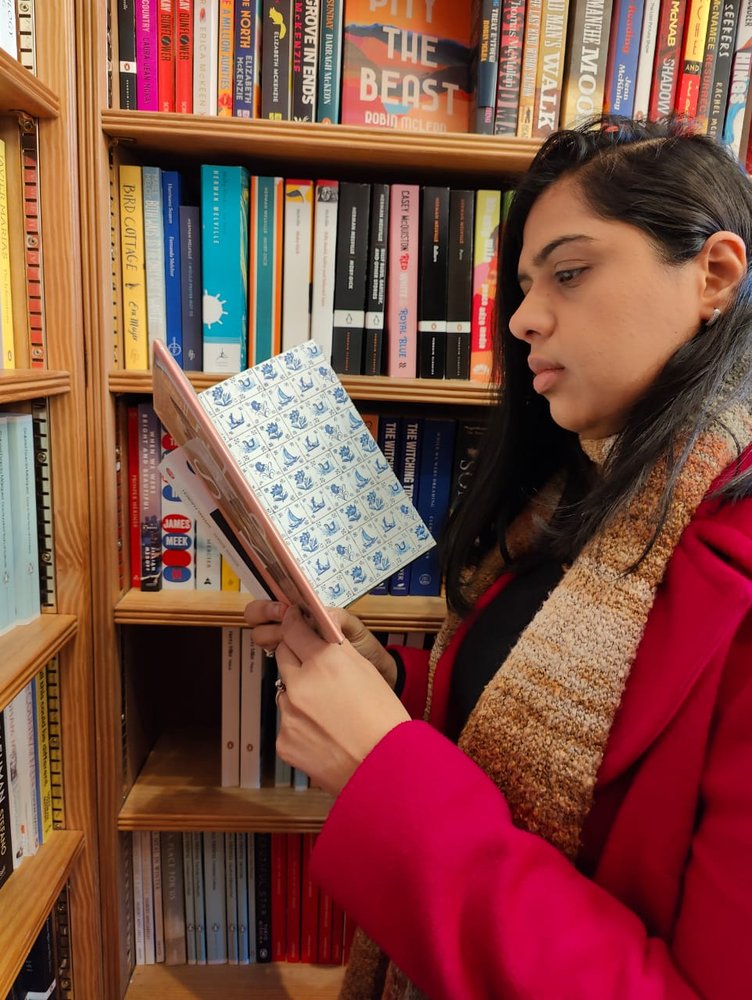 Walk into a French bookshop smiling