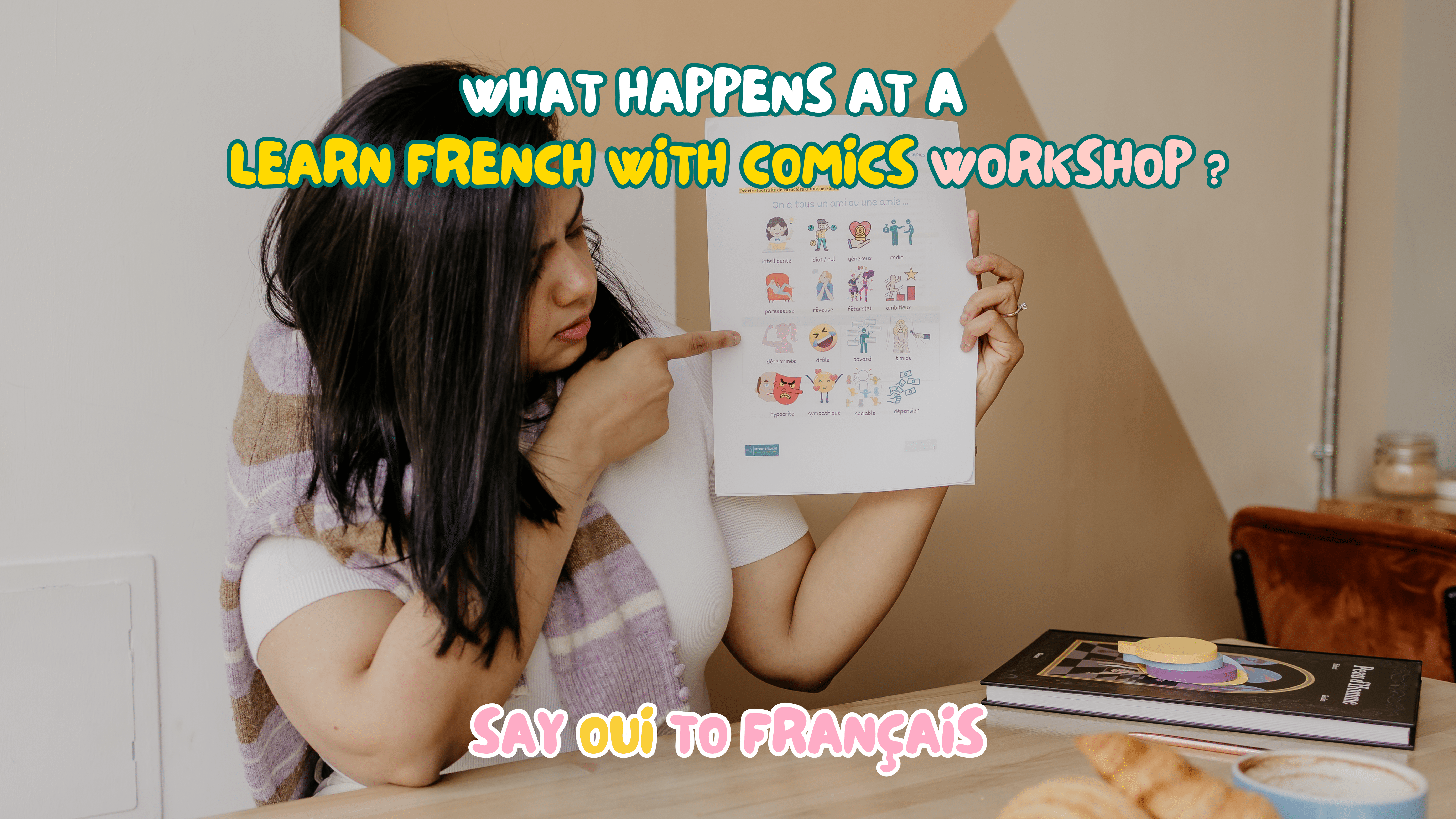 How Do My “Learn French with Comics” Workshops Work?